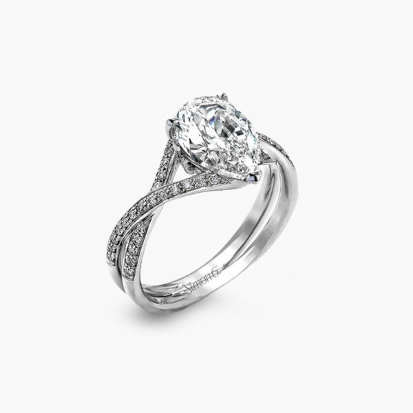 Diamond Eye Wedding Ring